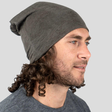 Alpaca Wool Beanie: 160 Ultralight color natural gray