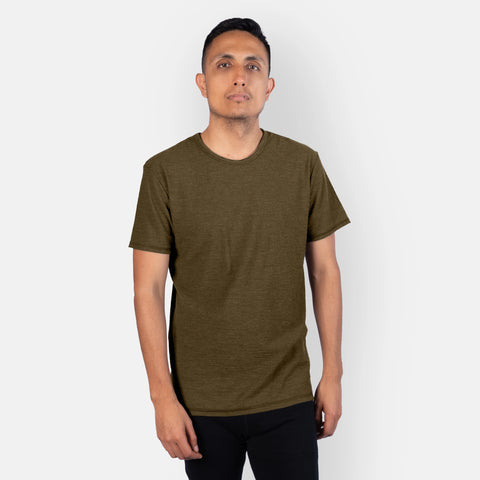Men's Alpaca Wool Hiking T-Shirt: 160 Ultralight - Relaxed Fit
