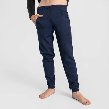 mens most comfortable sweatpants midweight color navy blue