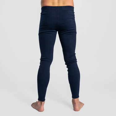 mens outdoor leggings midweight color navy blue