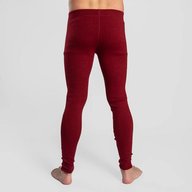 mens thermo regulate leggings midweight color maroon