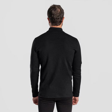 mens ultimate outdoor jacket full zip color black