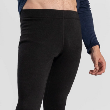 mens wind protection leggings midweight color black