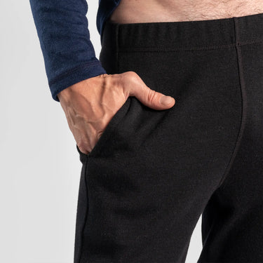 mens wind protection sweatpants midweight color black