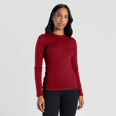 womens active sweater lightweight color maroon