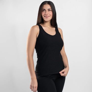 womens breathable tank top ultralight color black