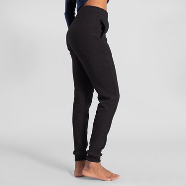 womens eco friendly sweatpants midweight color black
