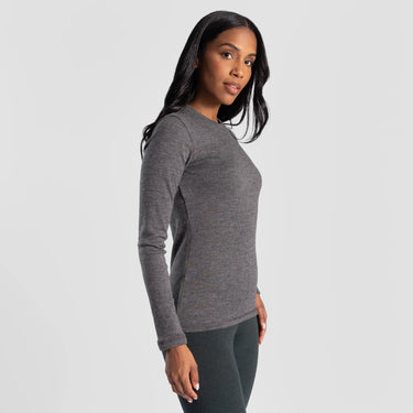 womens functional sweater lightweight color gray