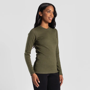womens low impact dye sweater lightweight color green