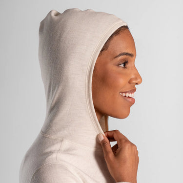 womens natural product pullover hoodie color undyed