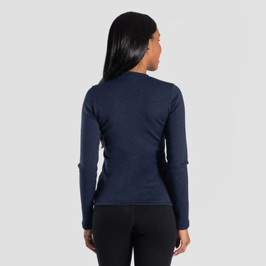 womens natural product sweater lightweight color navy blue