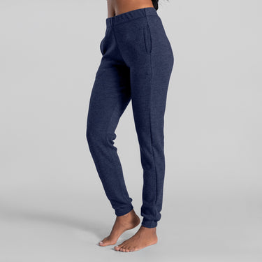 womens thermo regulate sweatpants midweight color navy blue