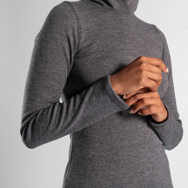 womens ultra soft pullover hoodie color gray