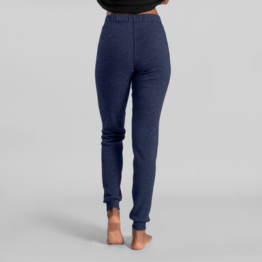 womens warmest sweatpants midweight color navy blue