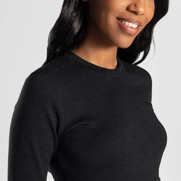 womens wind protection sweater lightweight color black