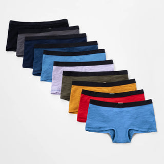 10 Pack Bundle - Women's Alpaca Wool Panties: 160 Ultralight cover 1