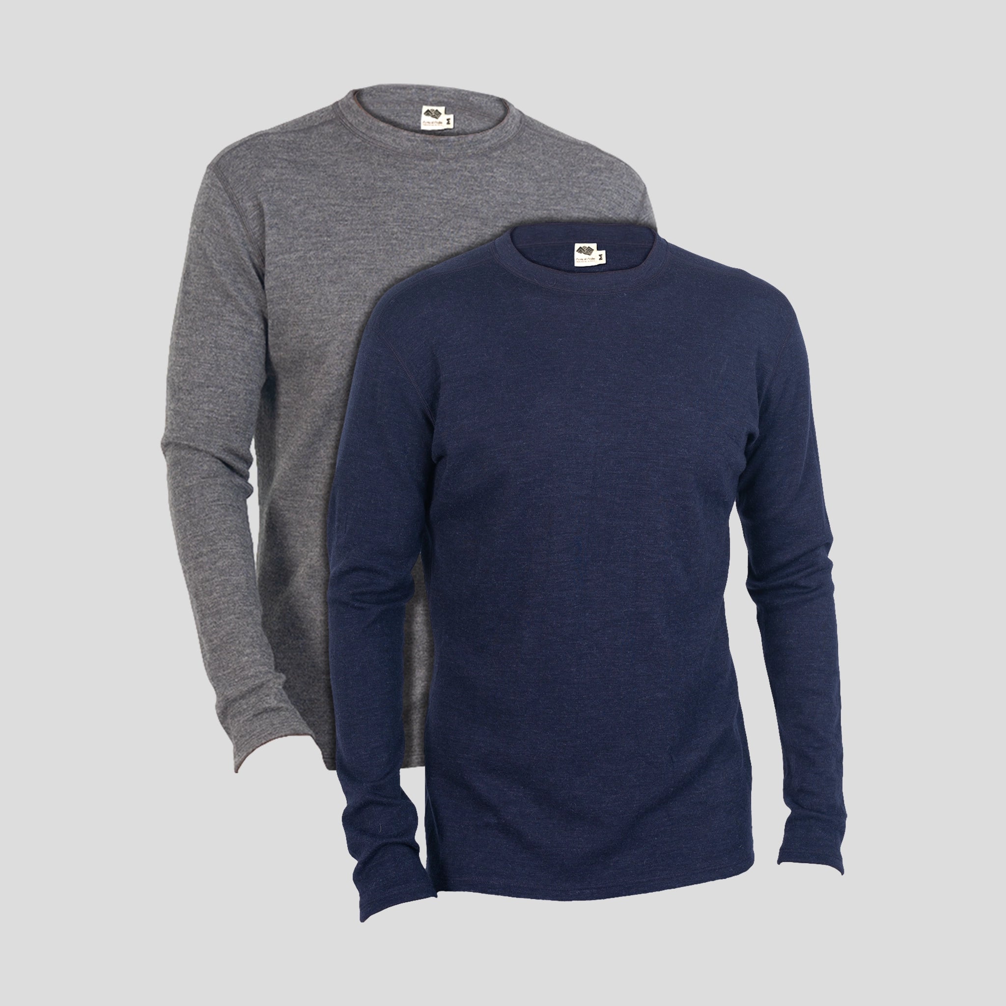 2 Pack - Men's Alpaca Wool Sweater: 300 Lightweight cover 1