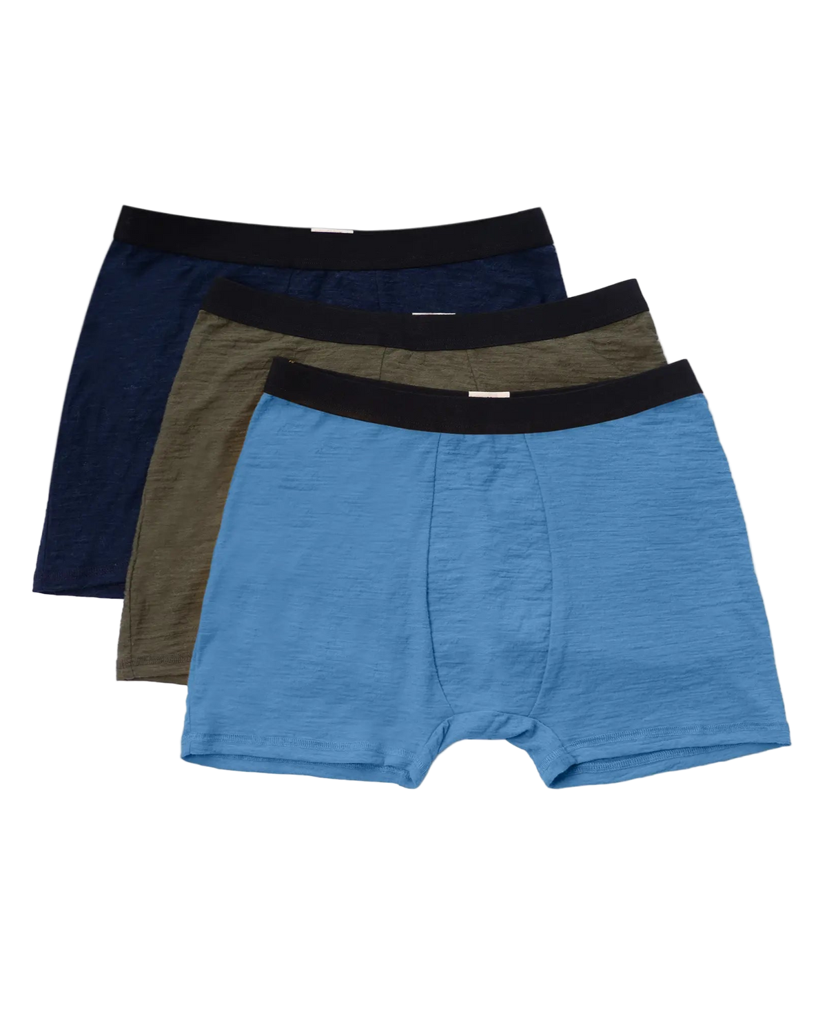 3 Pack Bundle - Men's Alpaca Wool Boxer Briefs: 160 Ultralight