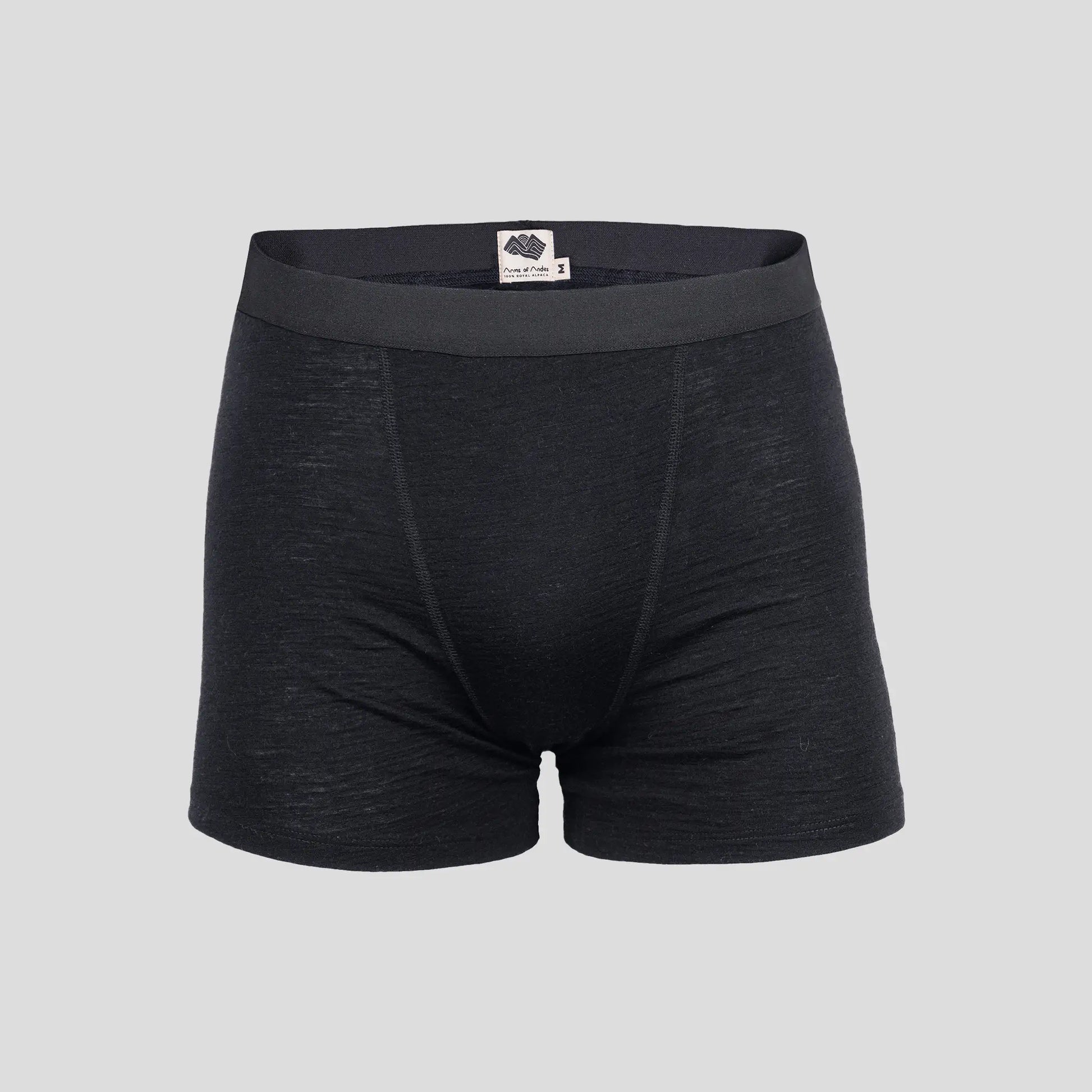 Men´s merino/silk boxers M/S - Black, 2Pack