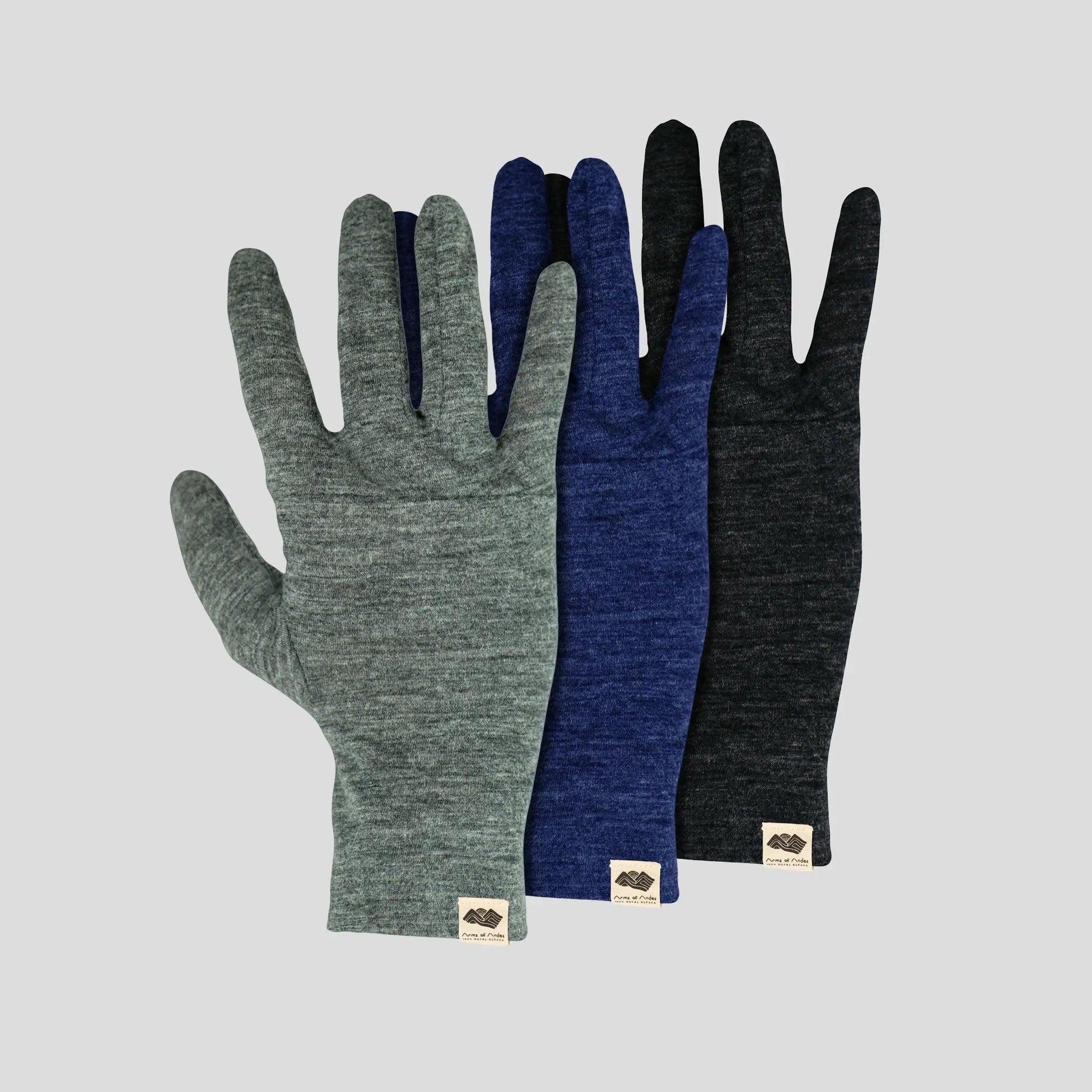 Alpaca online wool gloves