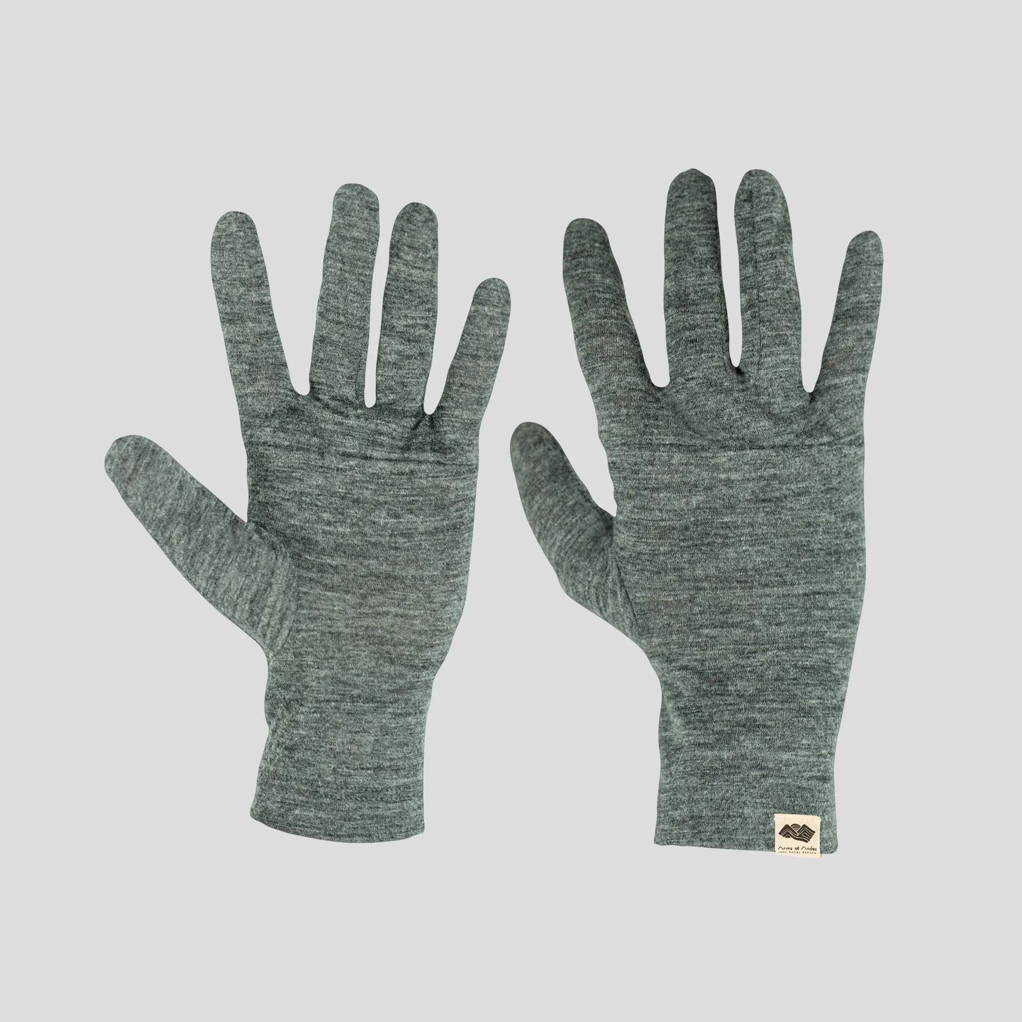 3 Pack - Unisex Alpaca Wool Glove Liners: 160 Ultralight cover