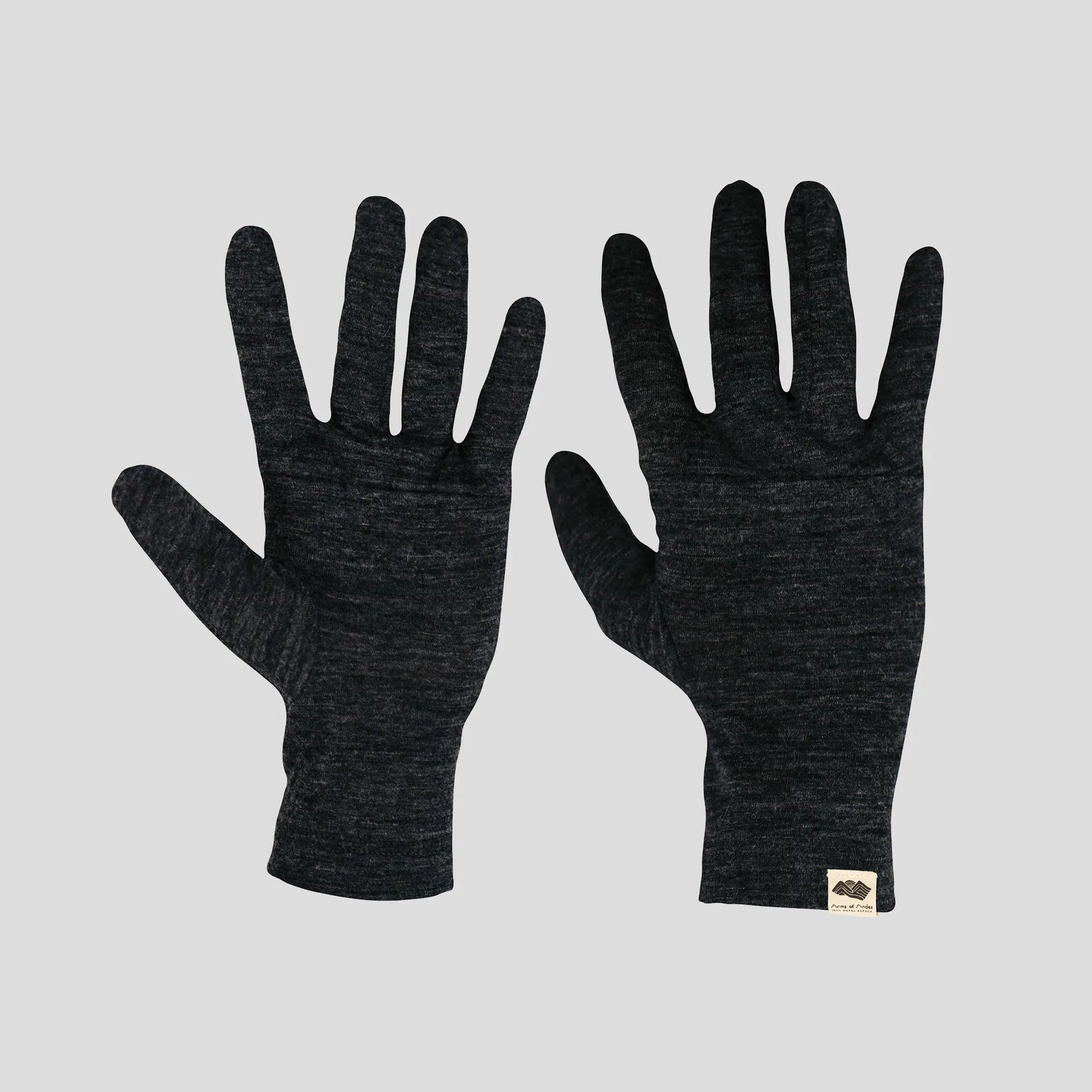 Evolution Knitwear Wool Knit Fingerless Gloves for Men - Made in The USA - Super Soft Merino Wool