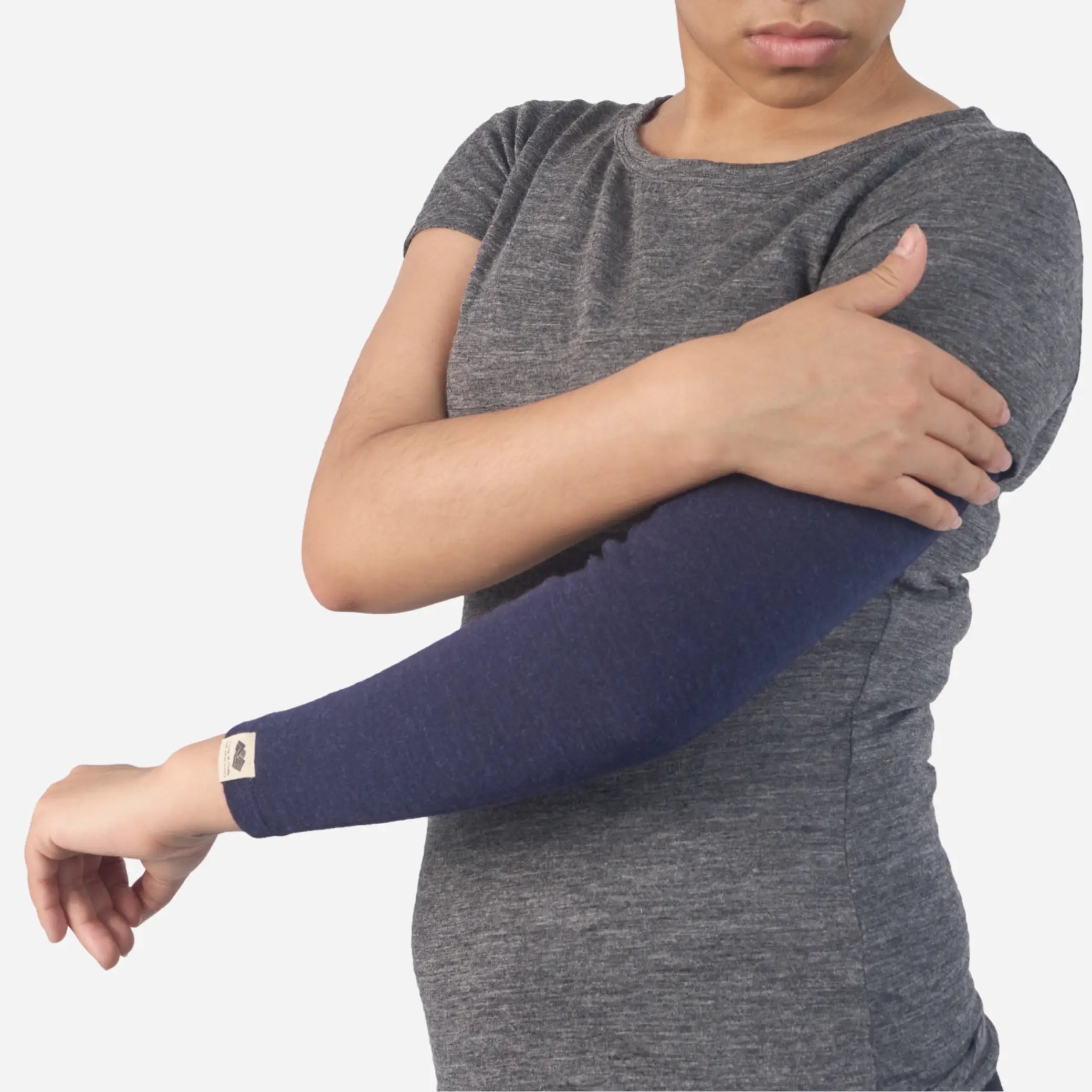 Alpaca Wool Arm Sleeve: 160 Ultralight