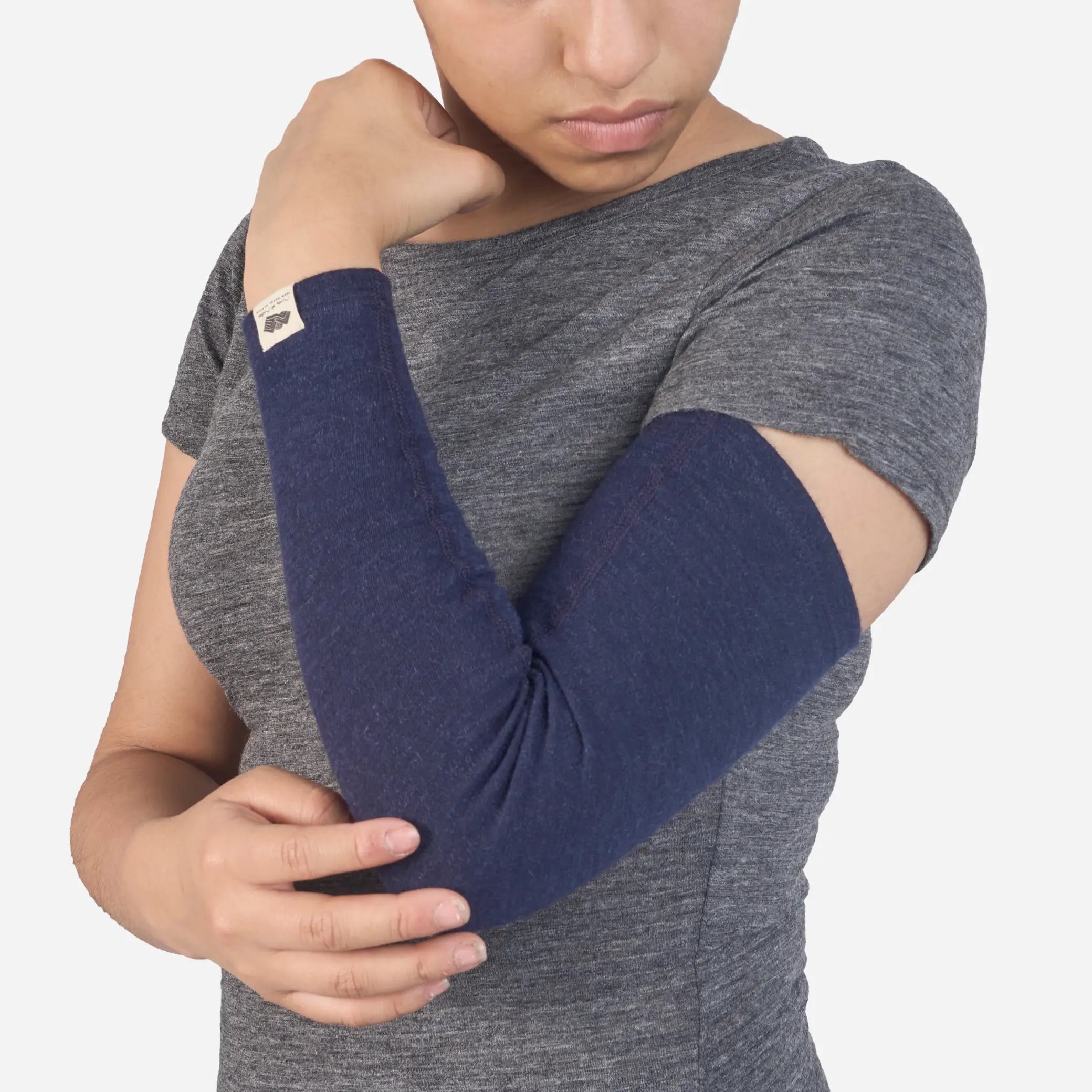 Alpaca Wool Arm Sleeve: 160 Ultralight