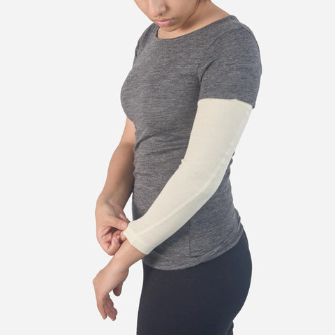 Alpaca Wool Arm Sleeve: 300 Lightweight