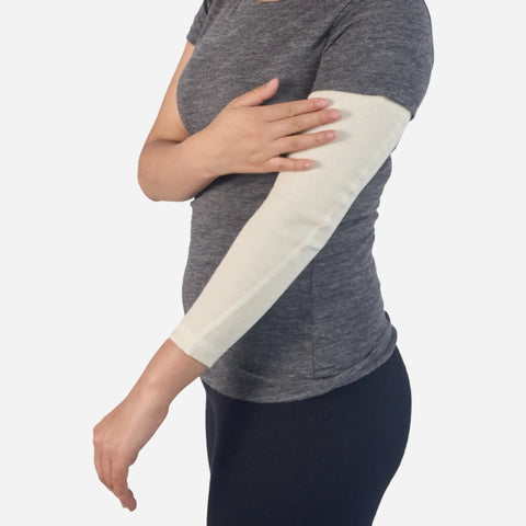 Alpaca Wool Arm Sleeve: 300 Lightweight