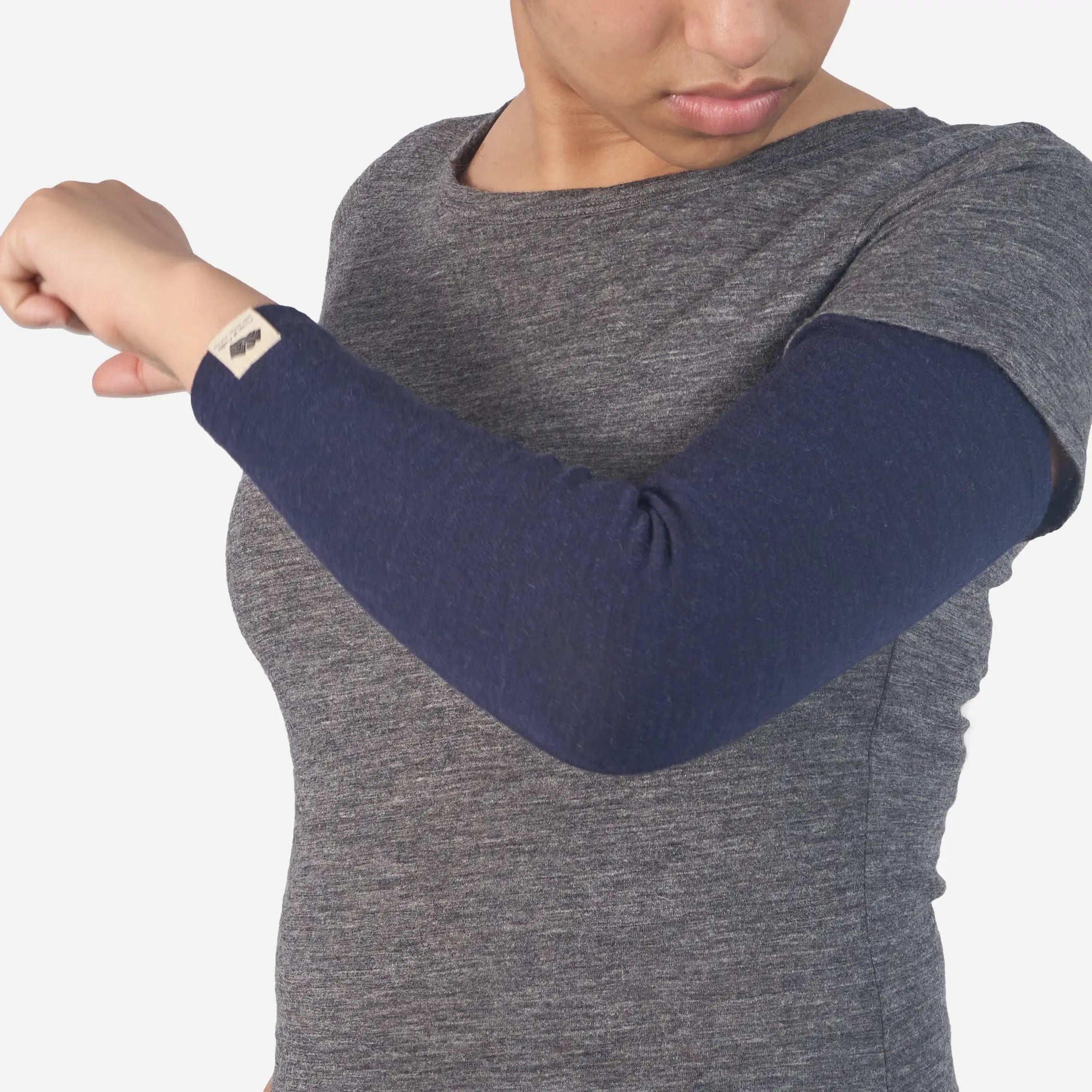 Alpaca Wool Arm Sleeve: 160 Ultralight