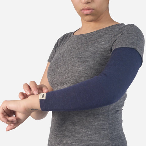 Alpaca Wool Arm Sleeve: 420 Midweight