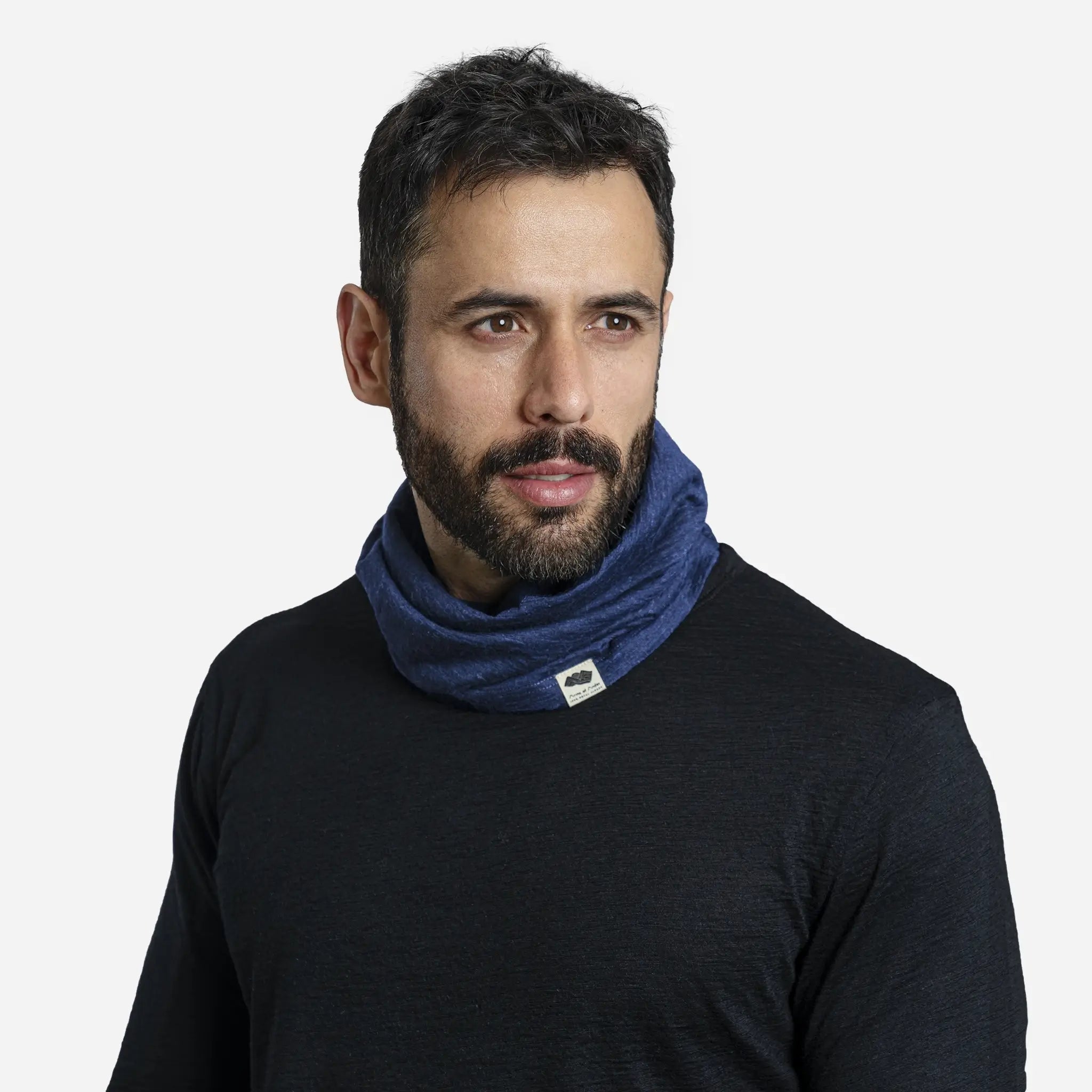 neck gaiter best fleece ultralight color navy blue