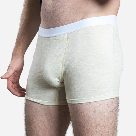 Men's Alpaca Wool Boxer Briefs: 160 Ultralight