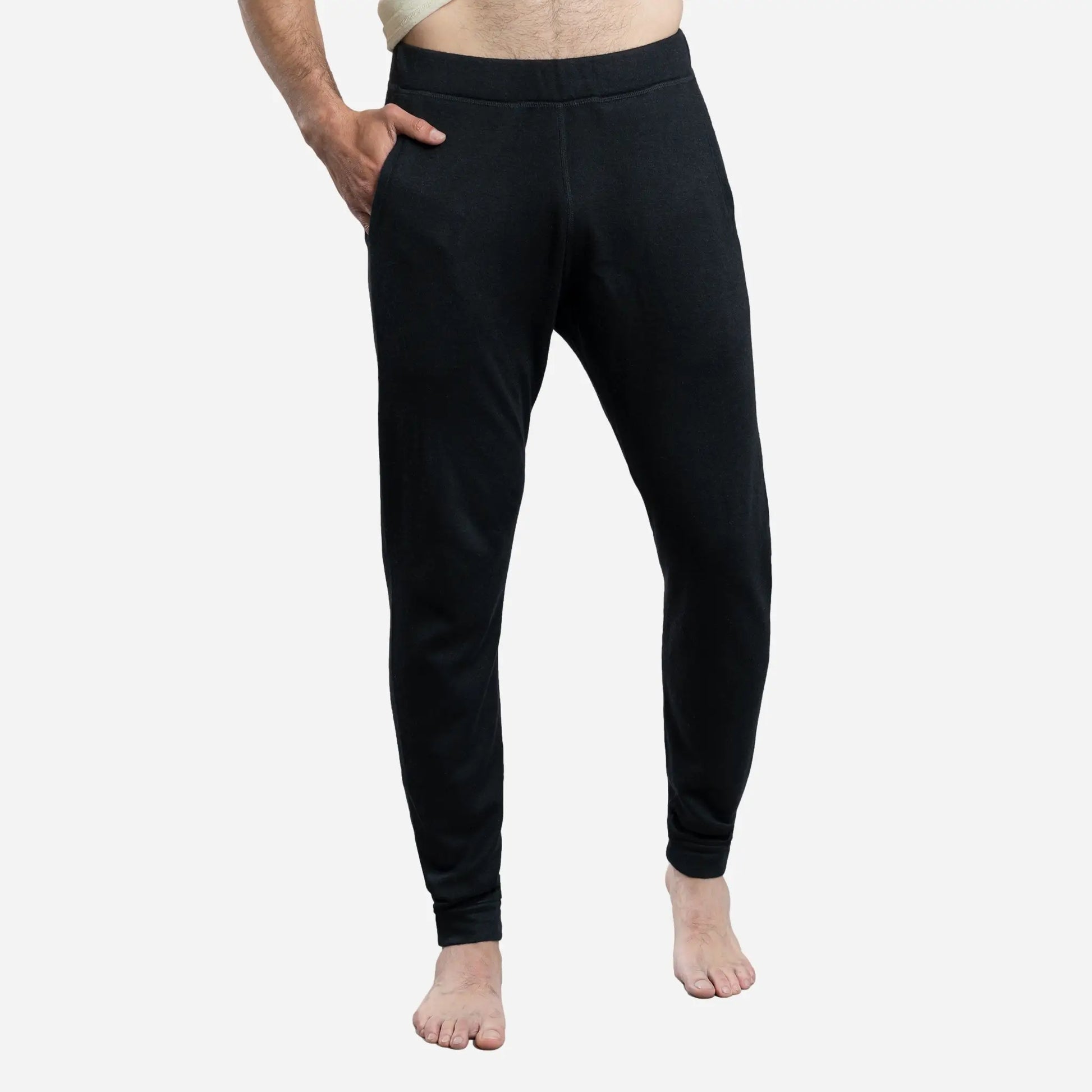 mens antiodor joggers lightweight color black