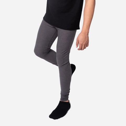 Men's Alpaca Wool Leggings: 160 Ultralight