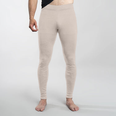 Men's Alpaca Wool Leggings: 300 Lightweight color undyed