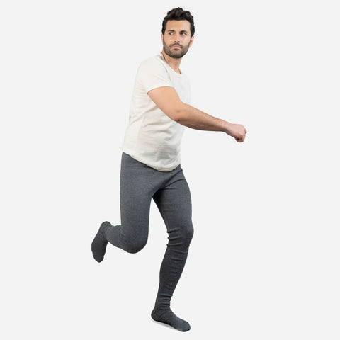 Men's Alpaca Wool Leggings: 420 Midweight