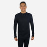 Active Comfort Mens Alpaca Wool Sweater 300 Lightweight color black