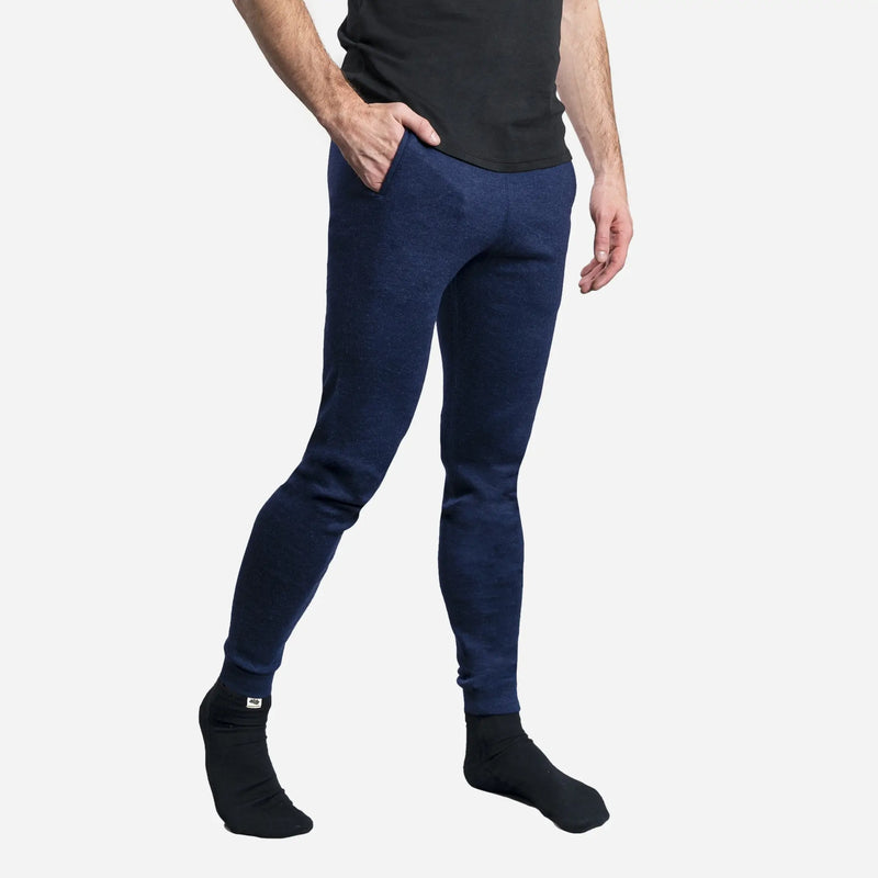 mens antiodor sweatpants midweight color navy blue