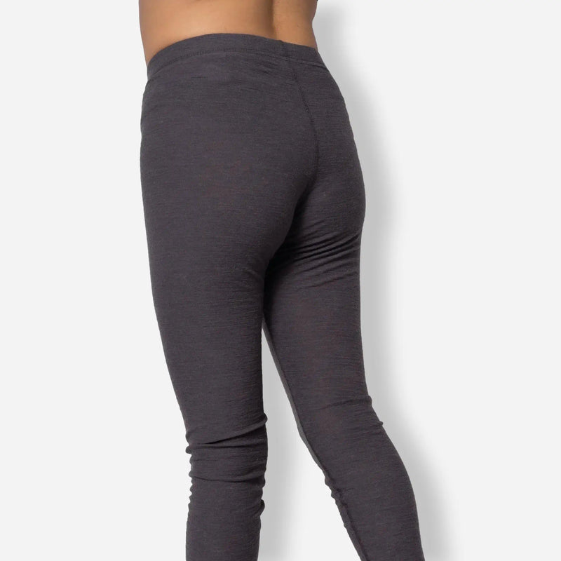 Fast Drying Womens Alpaca Wool Leggings 160 Ultralight color gray