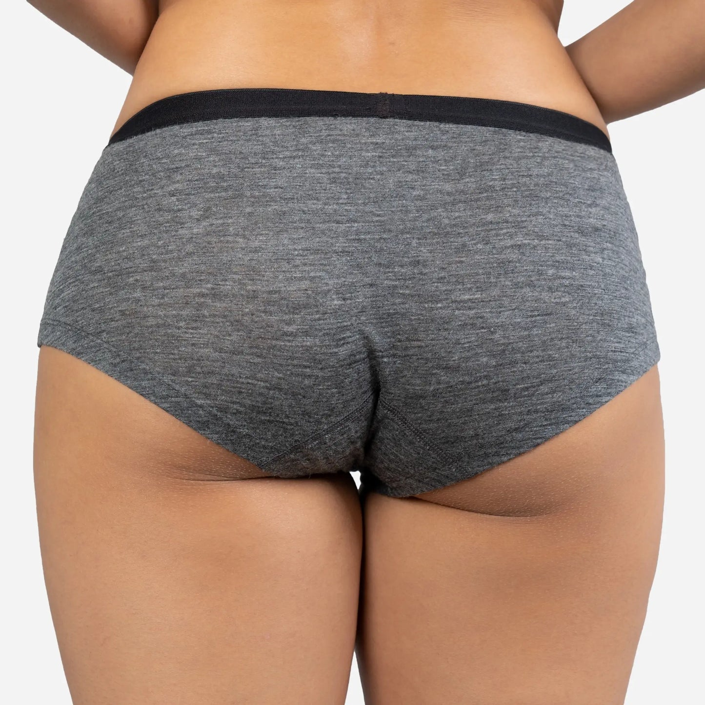 High Performance Womens Alpaca Wool Panties 160 Ultralight color gray