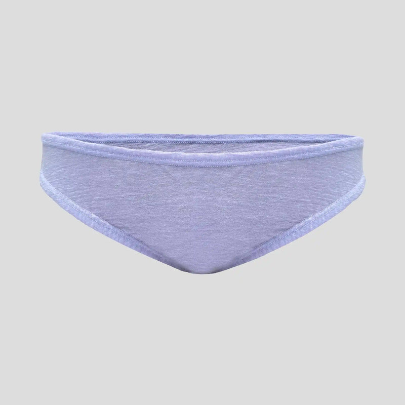 women sustainable alpaca wool panties color lilac