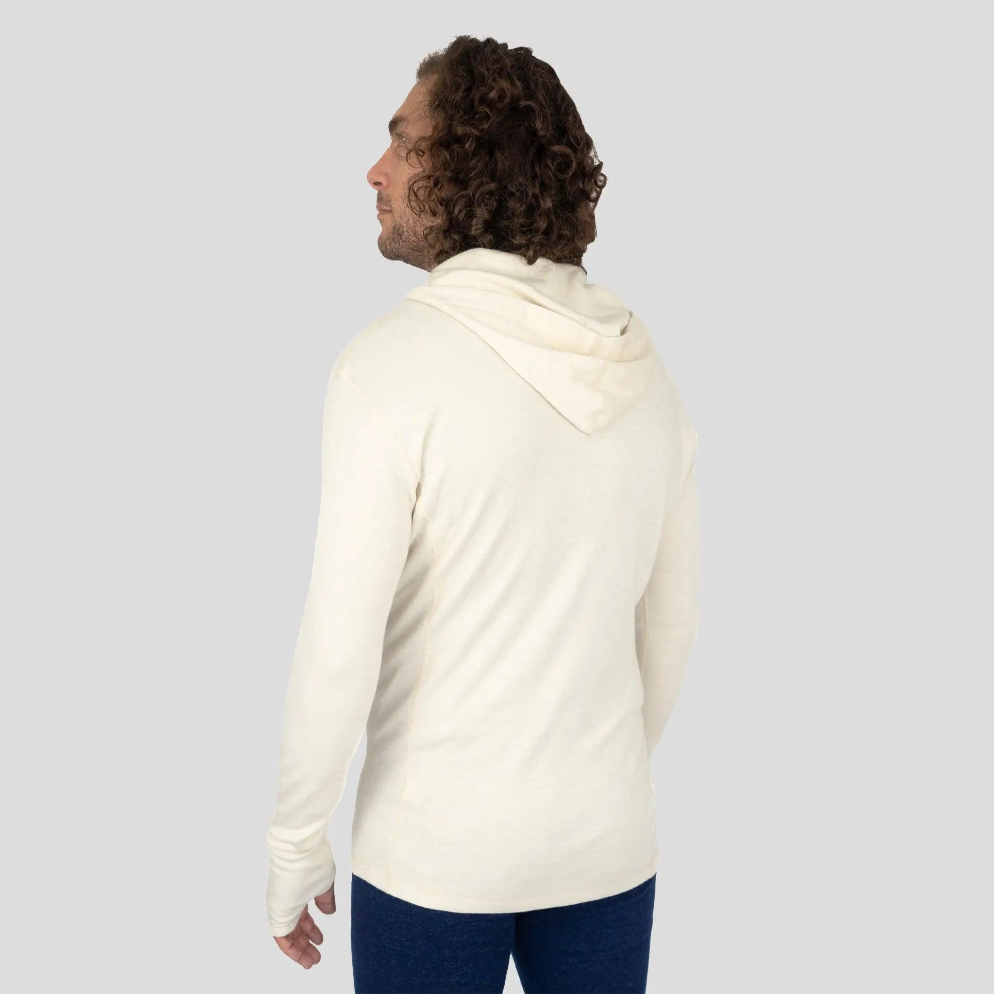 base layer hoodie color natural white