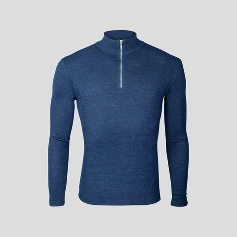 Men's Alpaca Wool Base Layer: 300 Lightweight Half-Zip