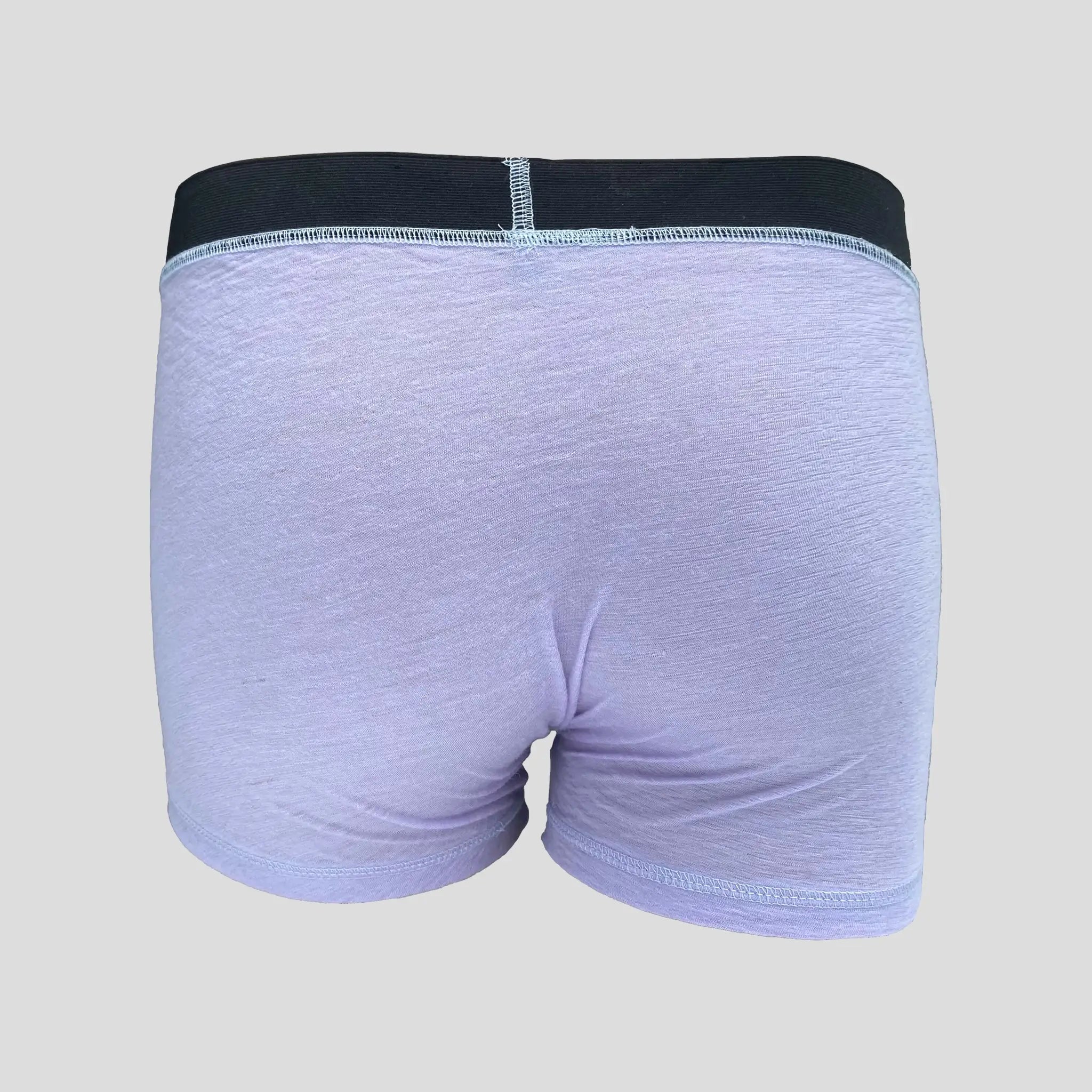Men's Alpaca Wool Boxer Briefs: 160 Ultralight color lilac
