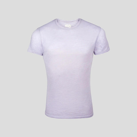 Men's Alpaca Wool T-Shirt: 160 Ultralight Crew Neck