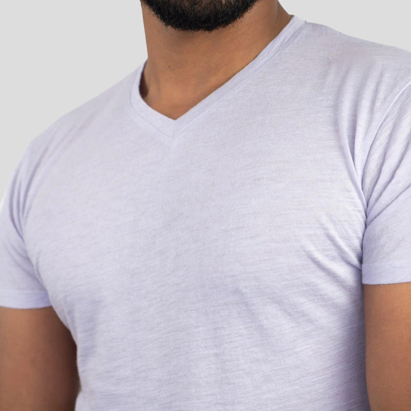 alpaca wool v neck shirt color lilac