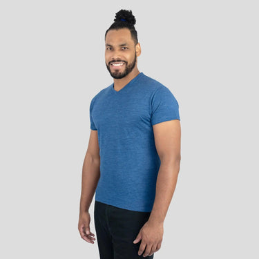 alpaca wool v neck shirt