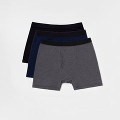 3 Pack Bundle - Men's Alpaca Wool Boxer Briefs fly
